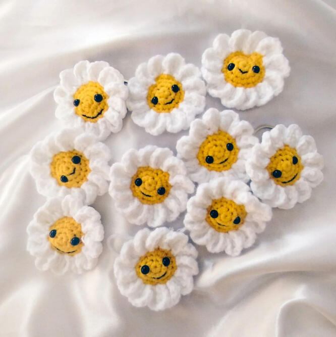 Daisy Keychains - Php 70